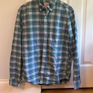 Jcrew mens organic cotton medium Oxford shirt